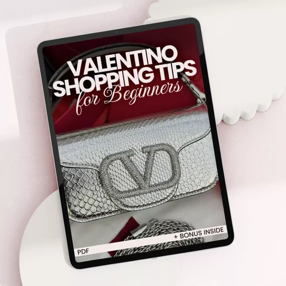 Valentino Shopping Tips for Beginners – Luxury Designer Checklist & Guide | Valentino Shopping Tips for Beginners Digital Download