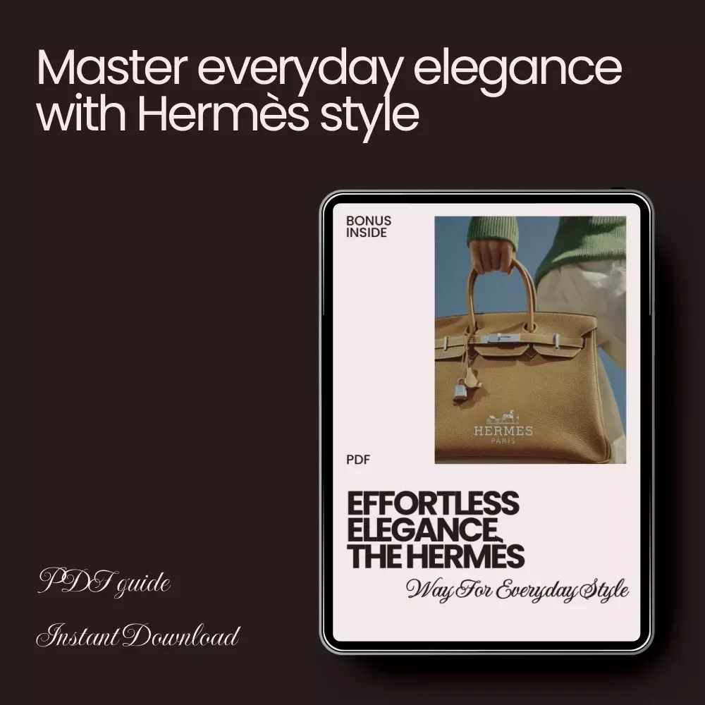 Effortless Elegance the Hermès Way for Everyday Style - A Luxury Style Guide eBook