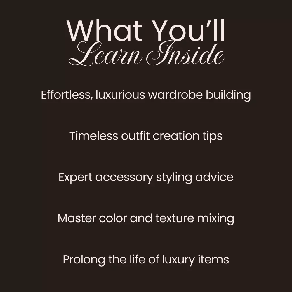 Effortless Elegance the Hermès Way for Everyday Style - A Luxury Style Guide eBook