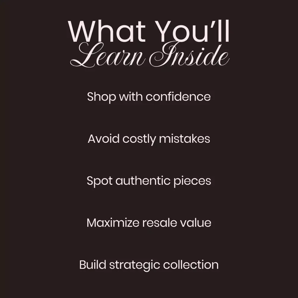 Dior Decoded: A Collector’s Insider Guide | Dior Shopping Tips for Collectors | Luxury Fashion Investment eBook & Resale Strategy Guide | Digital Download