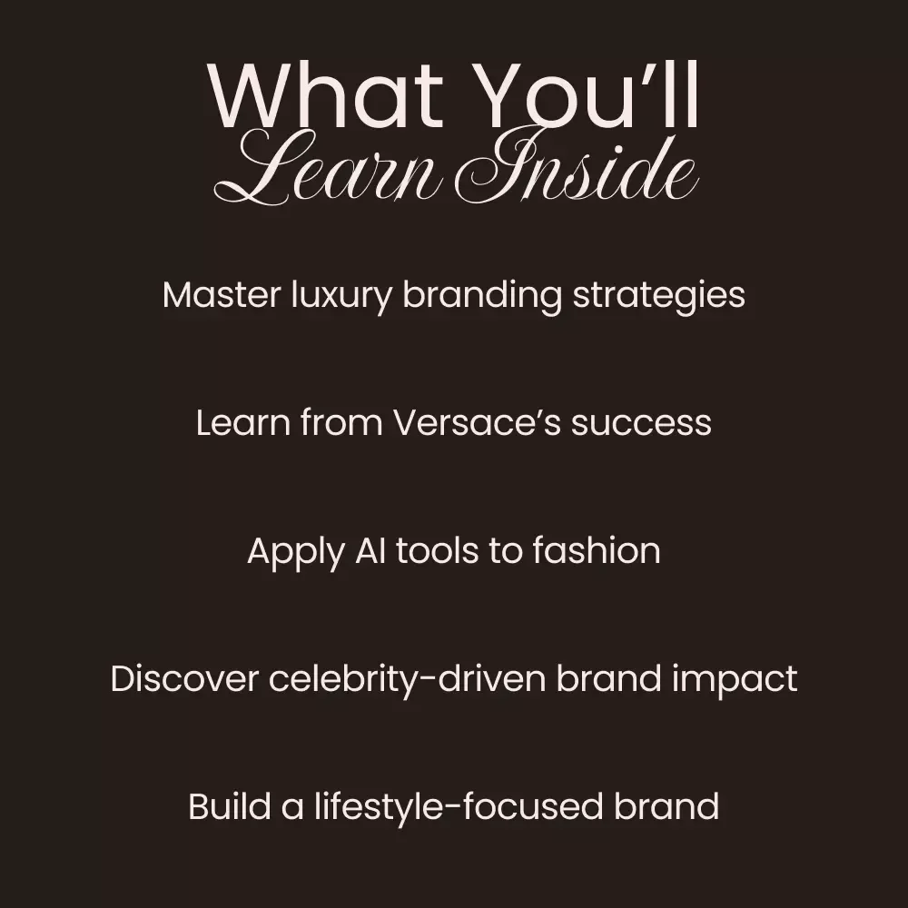 Decoding Versace’s Brand Image: A Comprehensive Guide to Understanding the Iconic Luxury Brand