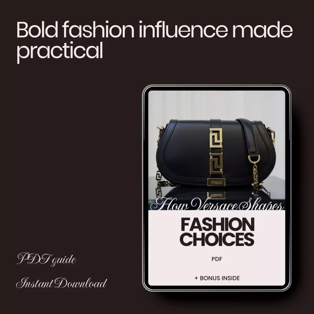 How Versace Shapes Fashion Choices – Digital Guide to Signature Style, Bold Prints & Modern Wardrobe Influence
