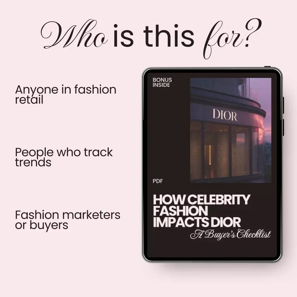 How Celebrity Fashion Impacts Dior: A Buyer’s Checklist – The Ultimate Guide to Understanding Celebrity Influence on Dior's Sales and Styles