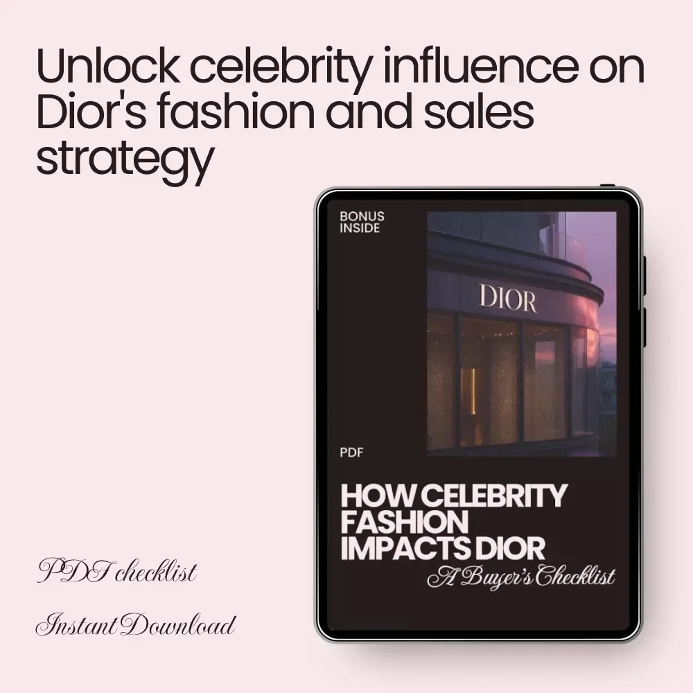 How Celebrity Fashion Impacts Dior: A Buyer’s Checklist – The Ultimate Guide to Understanding Celebrity Influence on Dior's Sales and Styles