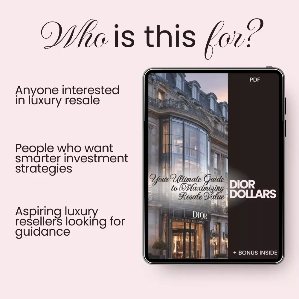 Dior Dollars: Your Ultimate Guide to Maximizing Resale Value - Dior Resale Value Guide