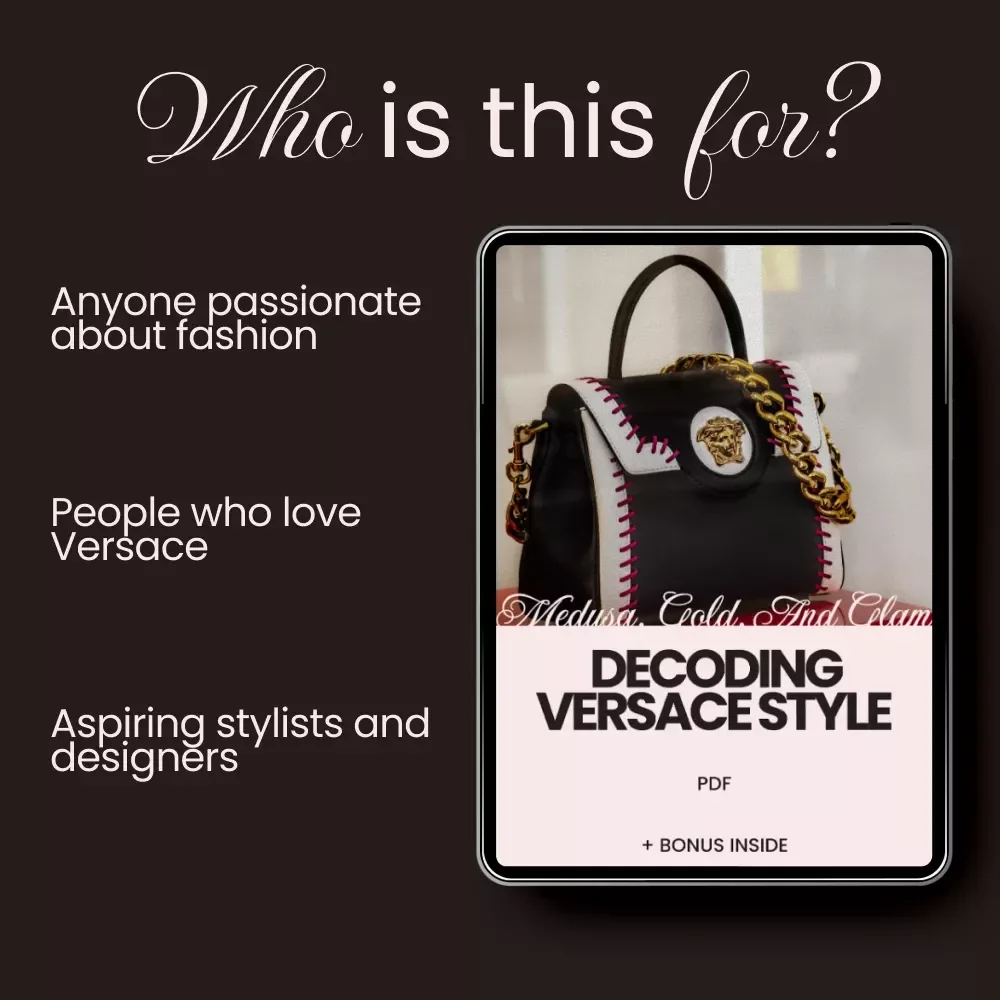 Medusa, Gold, and Glam: Decoding Versace Style - Your Ultimate Guide to Understanding Versace Fashion