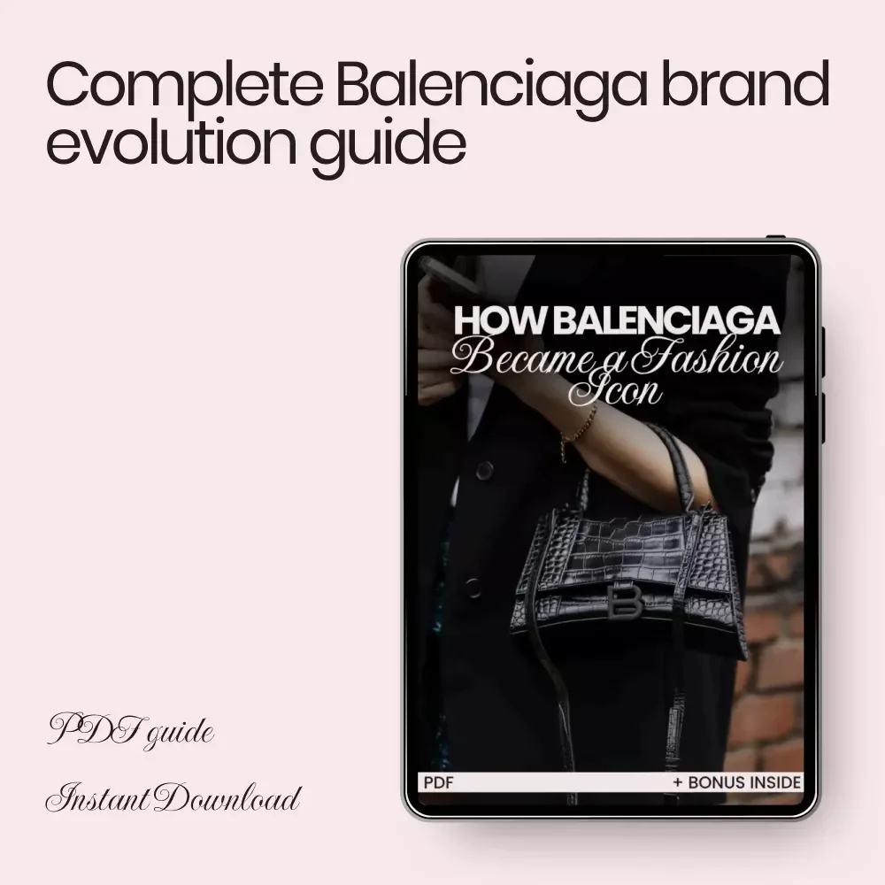 How Balenciaga Became a Fashion Icon – balenciaga brand history explained | Luxury Fashion Case Study eBook for Designers & Students