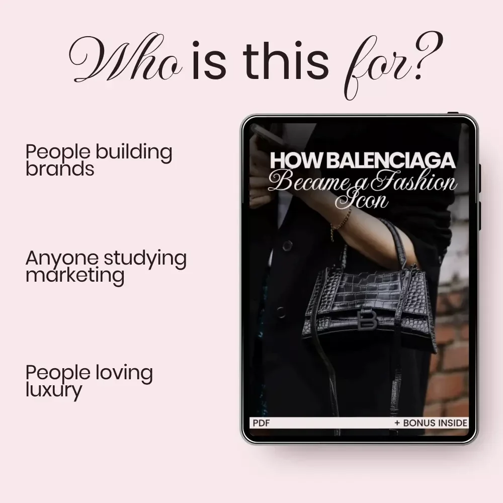 How Balenciaga Became a Fashion Icon – balenciaga brand history explained | Luxury Fashion Case Study eBook for Designers & Students