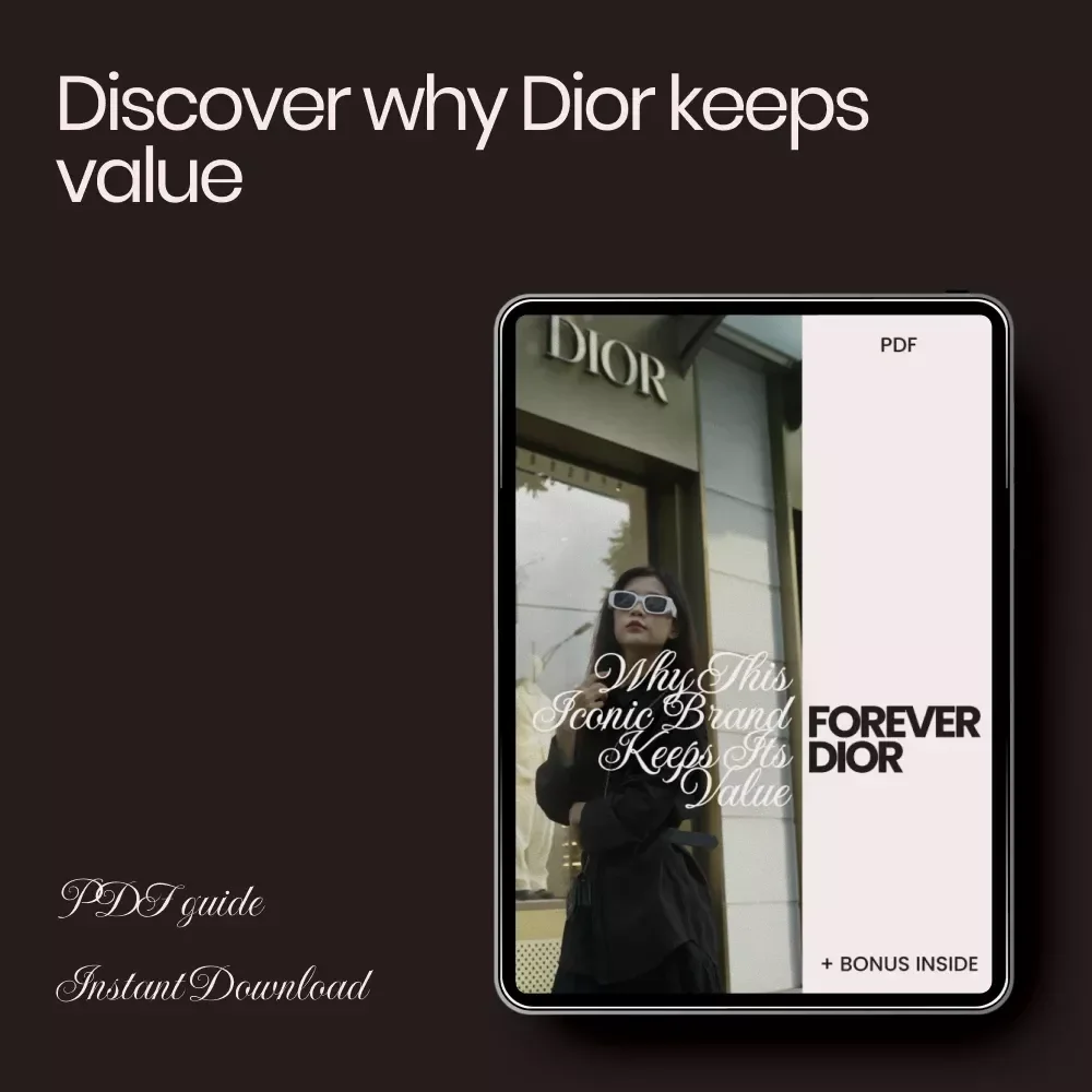 Forever Dior: Why This Iconic Brand Keeps Its Value – Luxury Fashion Investment Guide, Resale Insights & Why Dior Keeps Value Digital Download