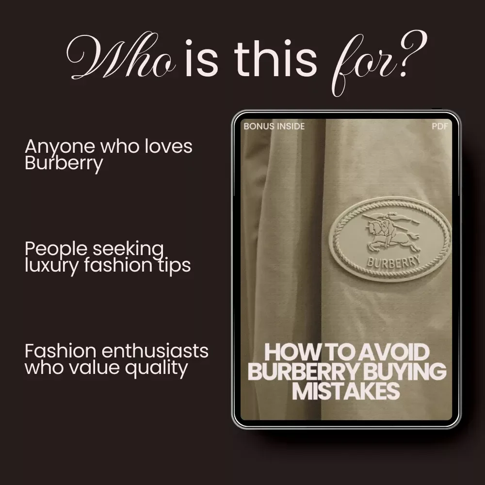 How to Avoid Burberry Buying Mistakes – The Ultimate Checklist for Savvy Shoppers