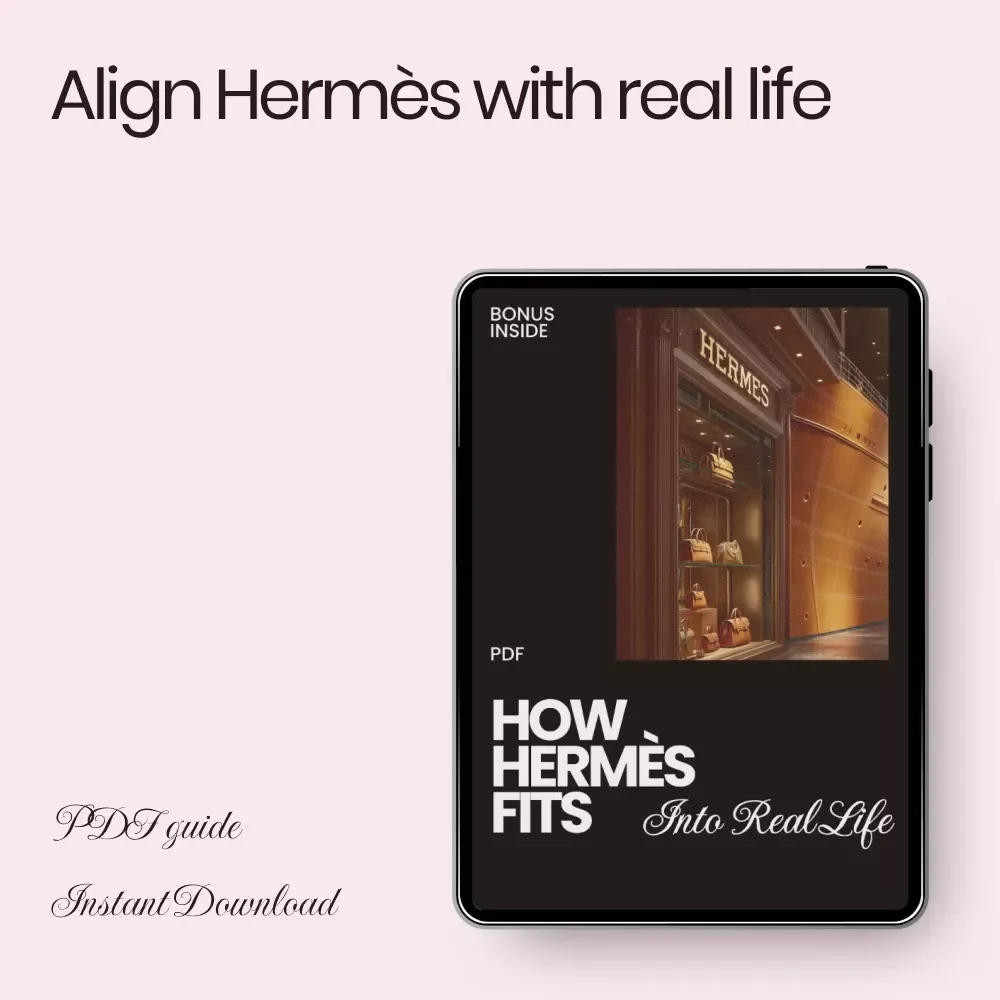How Hermès Fits Into Real Life – A Lifestyle Guide on how hermès connects with lifestyle, Quiet Luxury Mindset & Smart Wardrobe Alignment