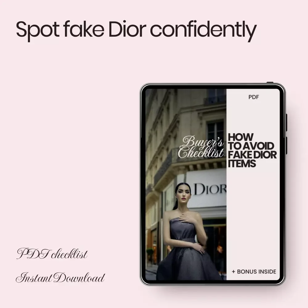 How to Avoid Fake Dior Items: Buyer’s Checklist – Luxury Authentication Guide on how to avoid fake dior items for Smart Fashion Shoppers