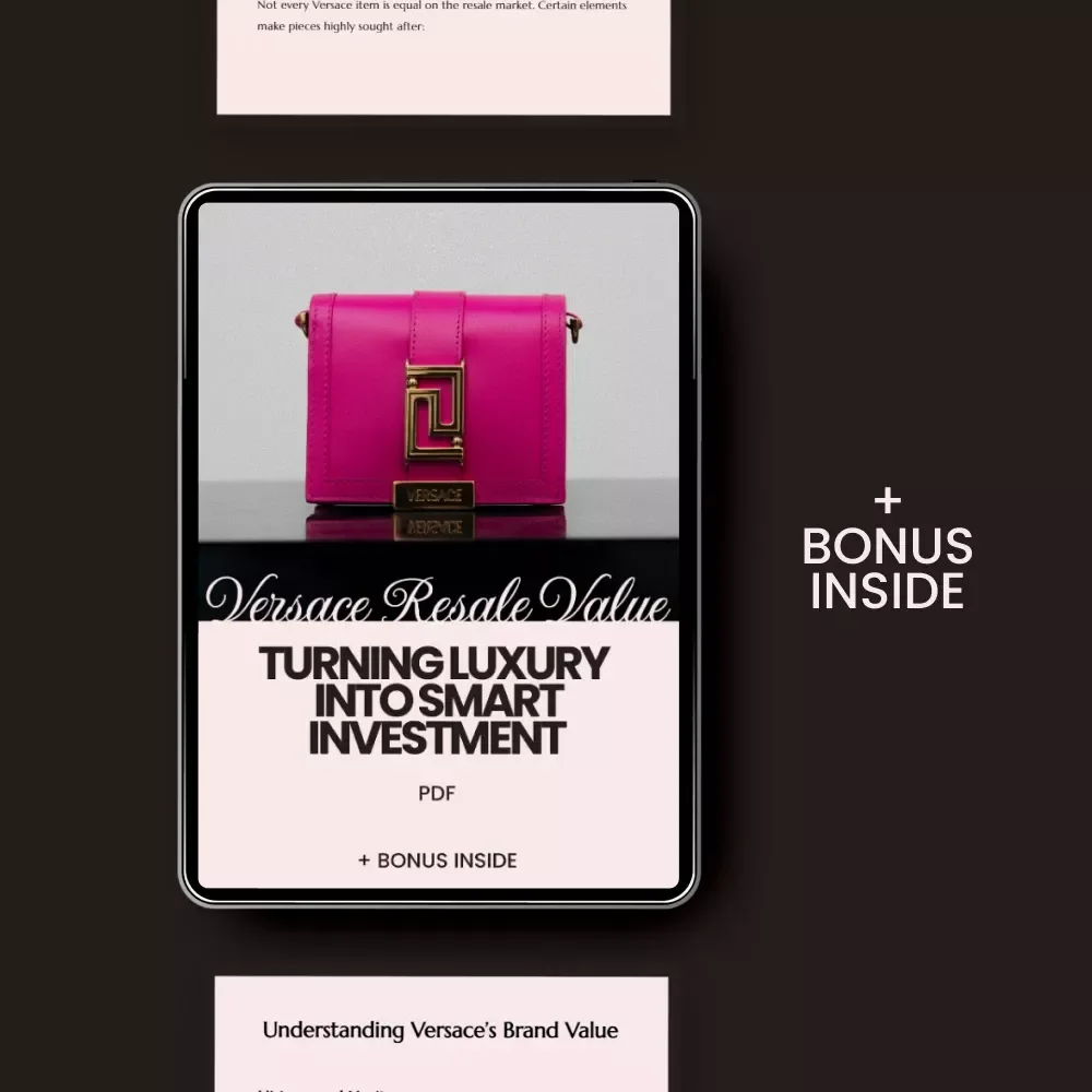 Versace Resale Value Guide: Unlocking Luxury's Smart Investment Potential