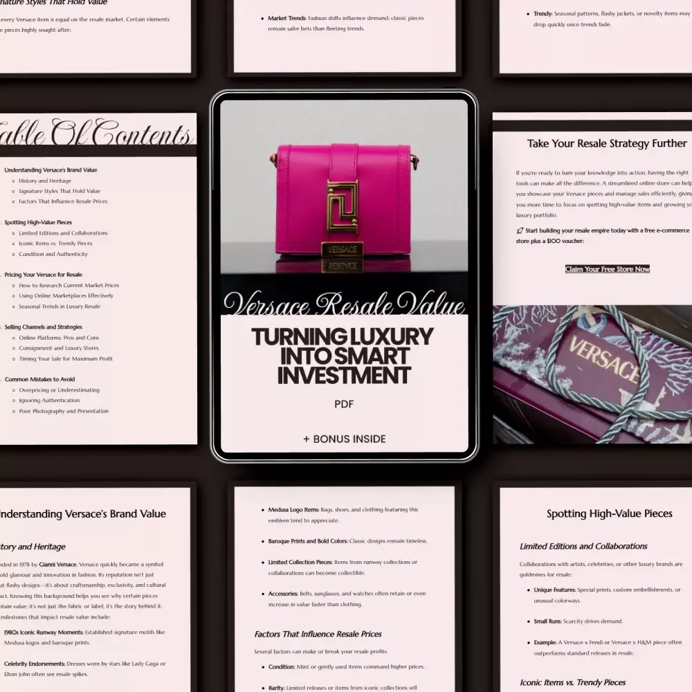 Versace Resale Value Guide: Unlocking Luxury's Smart Investment Potential