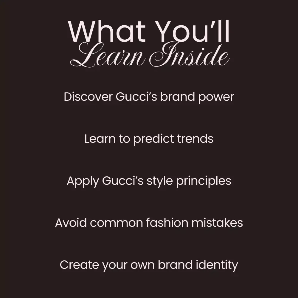 The Gucci Effect: How a Luxury Icon Shapes Fashion Choices – Ultimate Guide for Fashion Enthusiasts