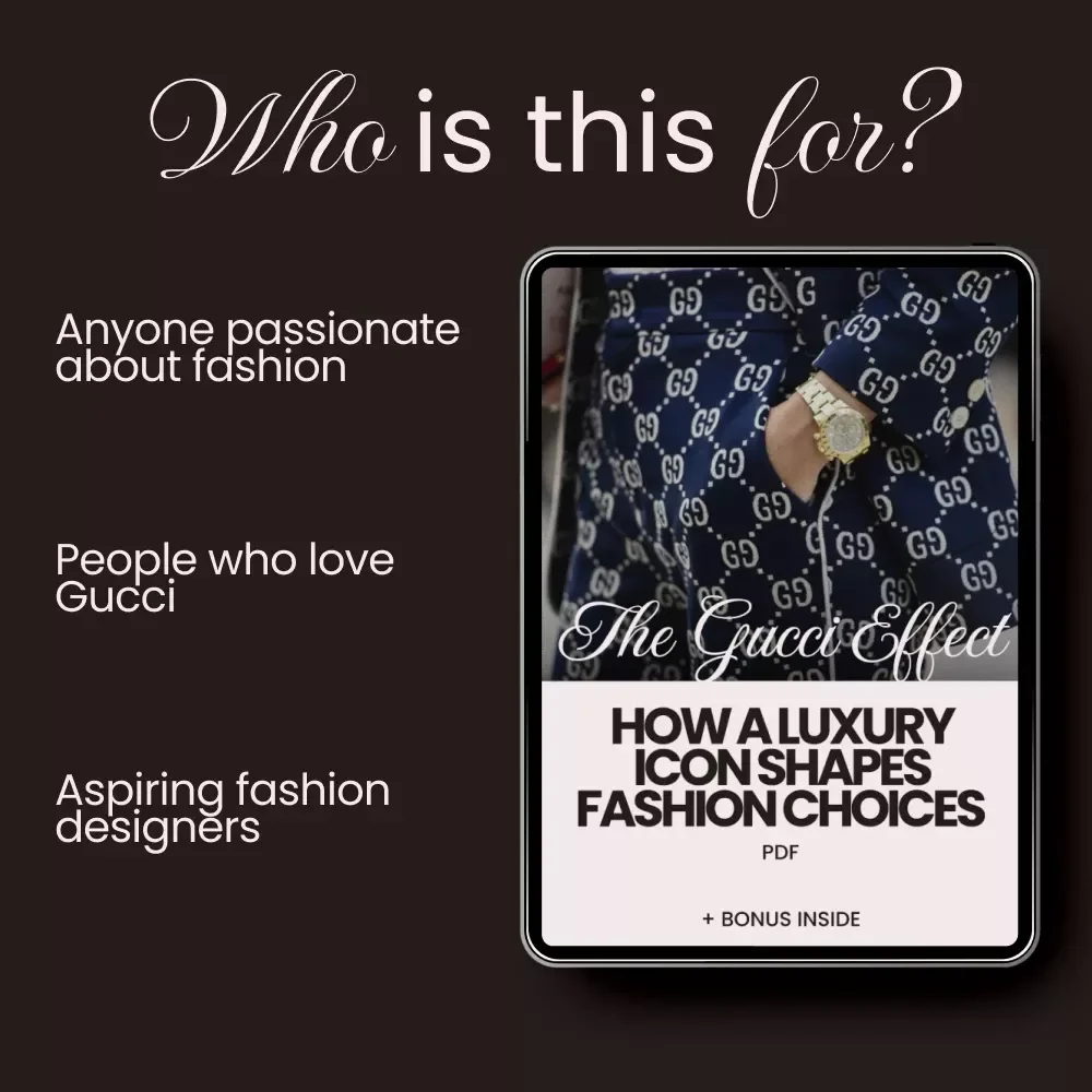 The Gucci Effect: How a Luxury Icon Shapes Fashion Choices – Ultimate Guide for Fashion Enthusiasts