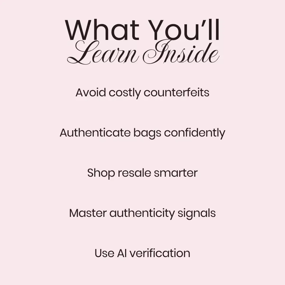 Hermès Brand Check Made Simple | The Ultimate hermès brand check explained eBook for Authenticating Luxury Bags & Birkins