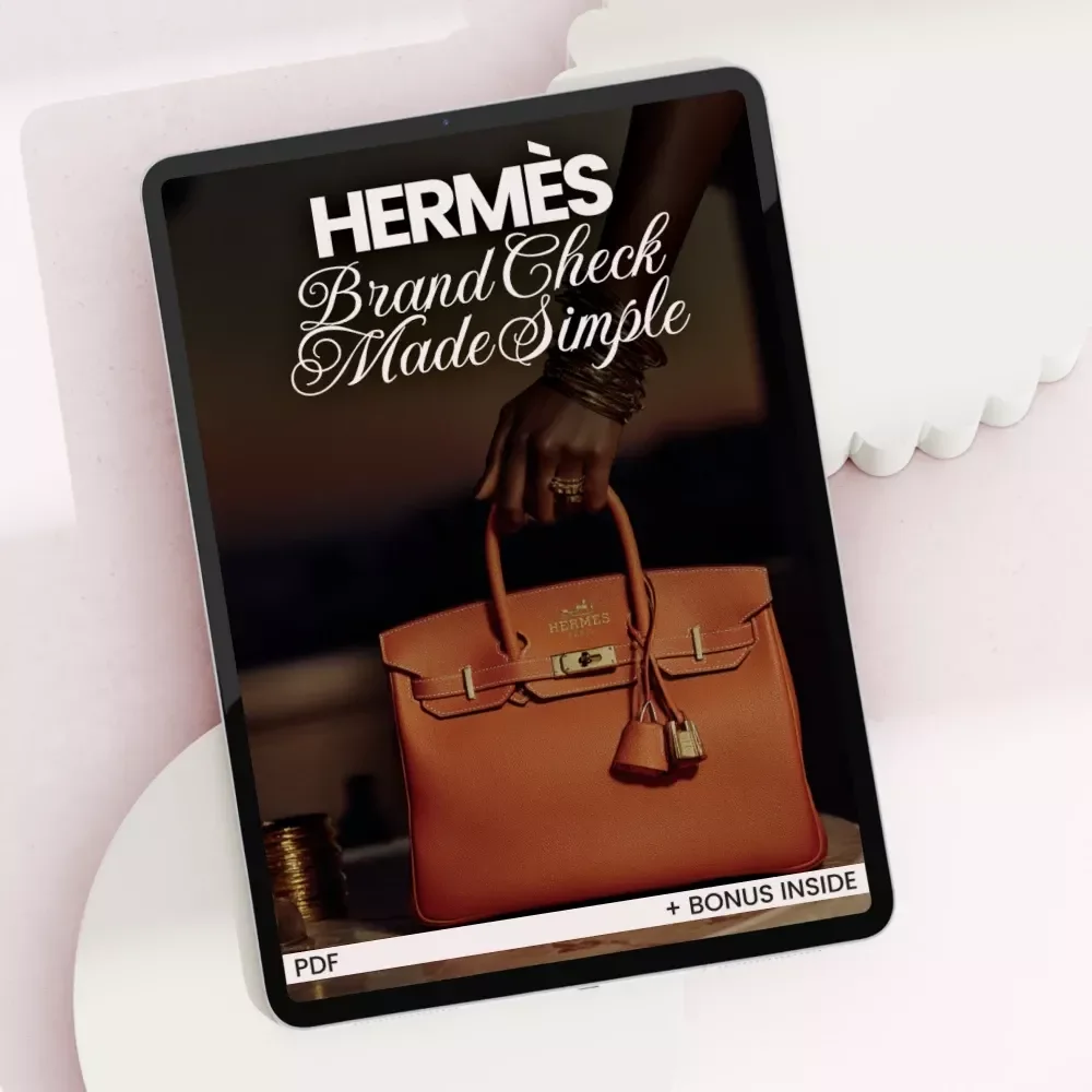 Hermès Brand Check Made Simple | The Ultimate hermès brand check explained eBook for Authenticating Luxury Bags & Birkins