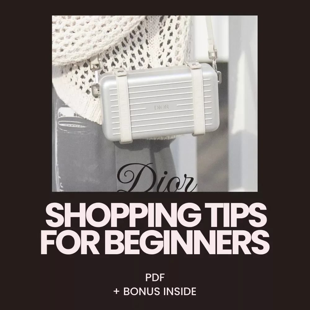 Dior Shopping Tips for Beginners – Luxury Brand First-Time Buyer Checklist, Smart Budget & Investment Guide, Printable Digital Download