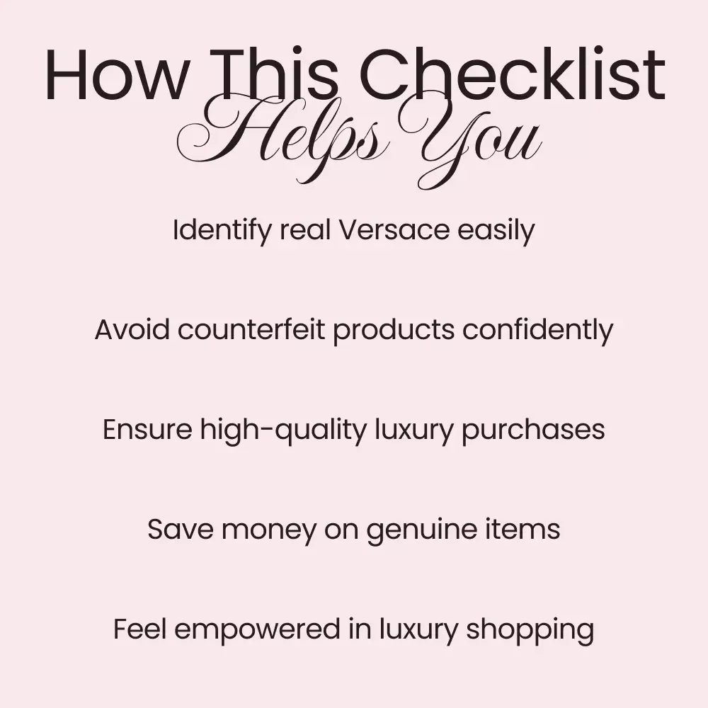 Your Versace Safeguard: 10 Steps to Spot Authentic Luxury | Ultimate Versace Shopping Tips to Avoid Fakes