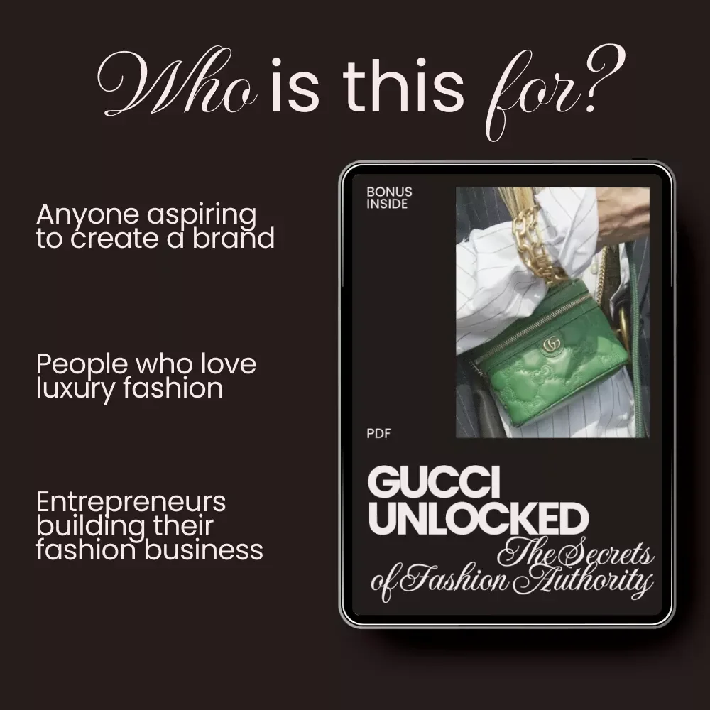 Gucci Unlocked: The Secrets of Fashion Authority - A Complete Guide to Mastering the Gucci Brand