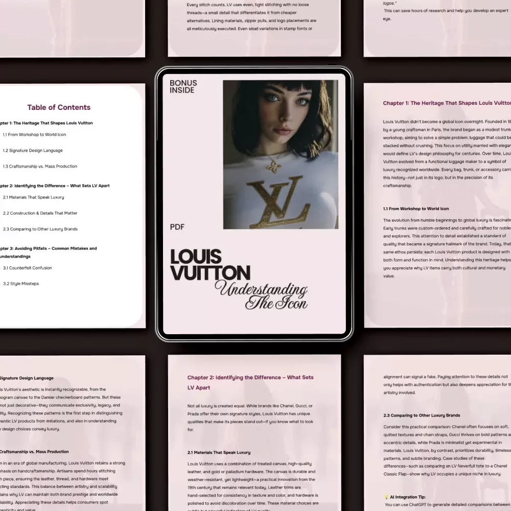 Louis Vuitton: Understanding the Icon – A Comprehensive Digital Guide to What Sets LV Apart