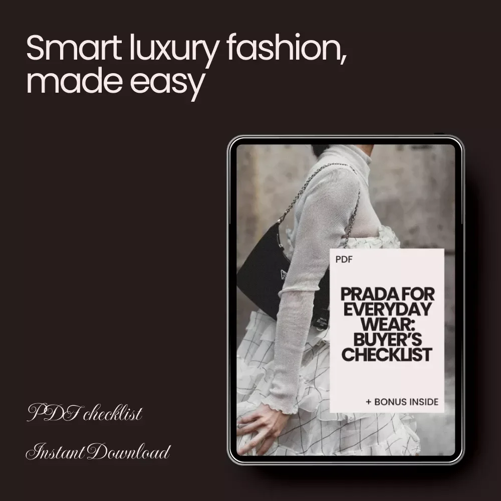 Prada for Everyday Wear: Buyer’s Checklist – Luxury Fashion Made Easy