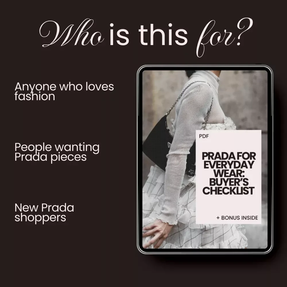 Prada for Everyday Wear: Buyer’s Checklist – Luxury Fashion Made Easy