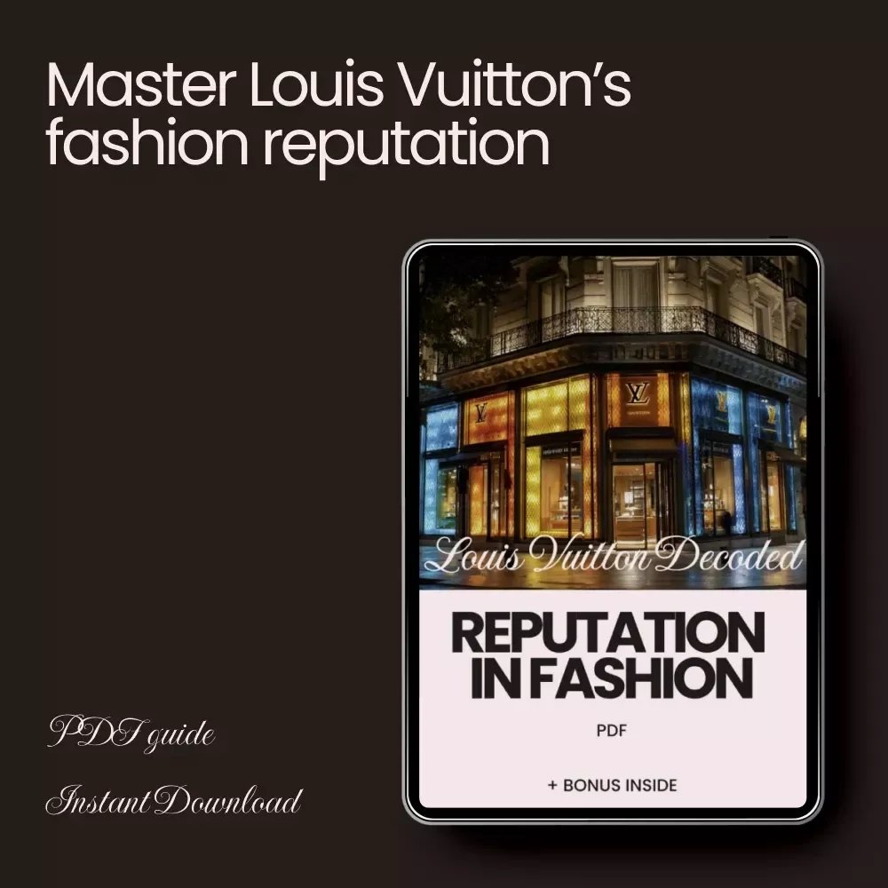Louis Vuitton Decoded: Reputation in Fashion - eBook Guide on Louis Vuitton’s Impact on Fashion