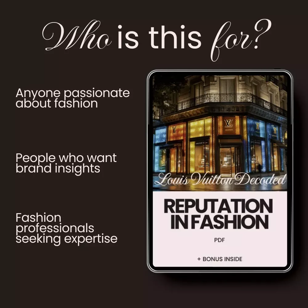 Louis Vuitton Decoded: Reputation in Fashion - eBook Guide on Louis Vuitton’s Impact on Fashion