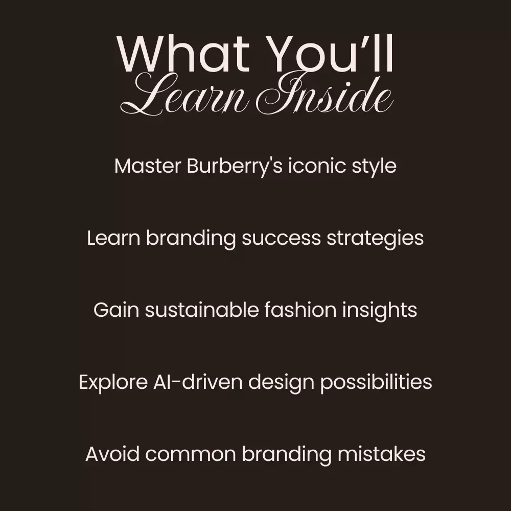 Beyond the Trench: Understanding Burberry Guide – Fashion, Heritage, & Innovation eBook Download