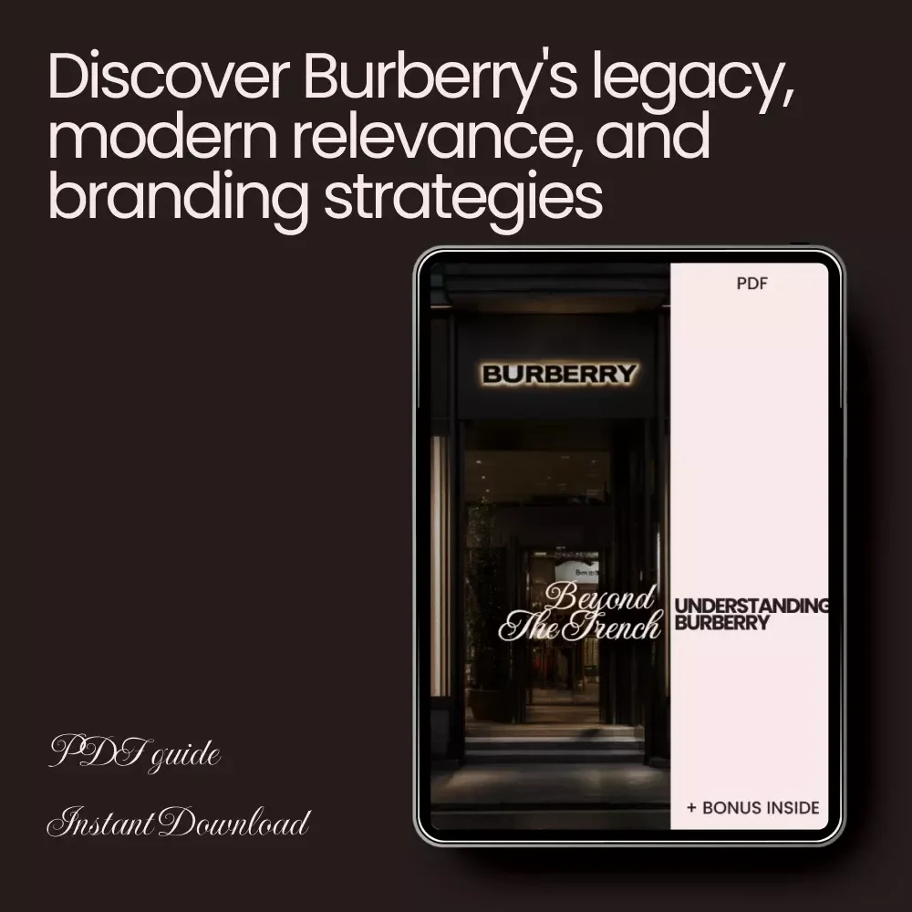 Beyond the Trench: Understanding Burberry Guide – Fashion, Heritage, & Innovation eBook Download
