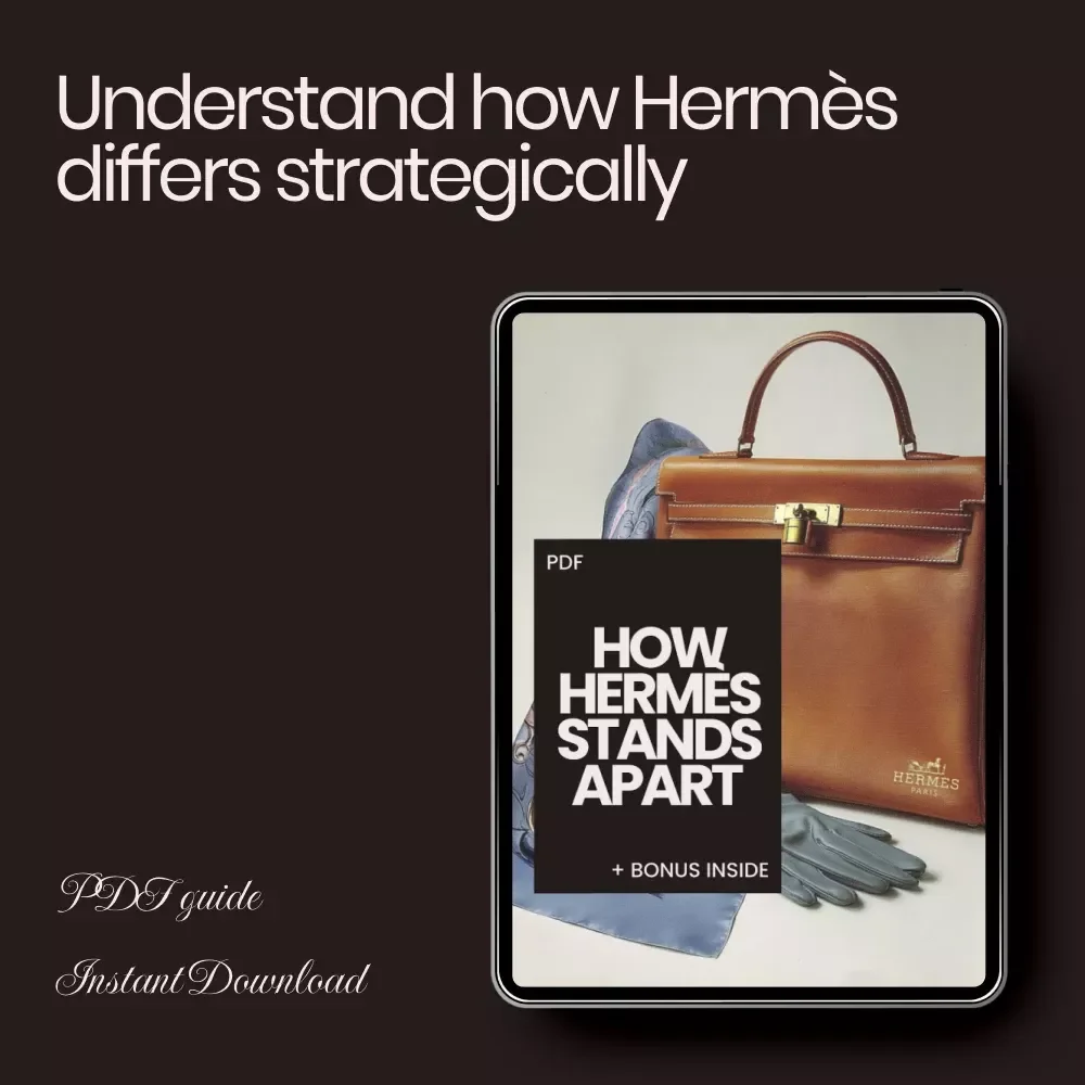 How Hermès Stands Apart – Luxury Brand Guide Explaining How Hermès Differs | Digital Download eBook for Fashion & Business Insight
