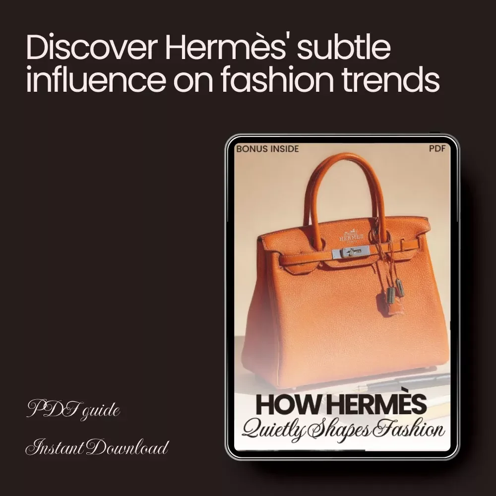 How Hermès Quietly Shapes Fashion: The Hidden Influence Behind Trends - Guide to the Hermès Brand and Its Impact on Fashion