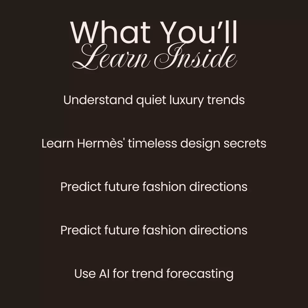 How Hermès Quietly Shapes Fashion: The Hidden Influence Behind Trends - Guide to the Hermès Brand and Its Impact on Fashion