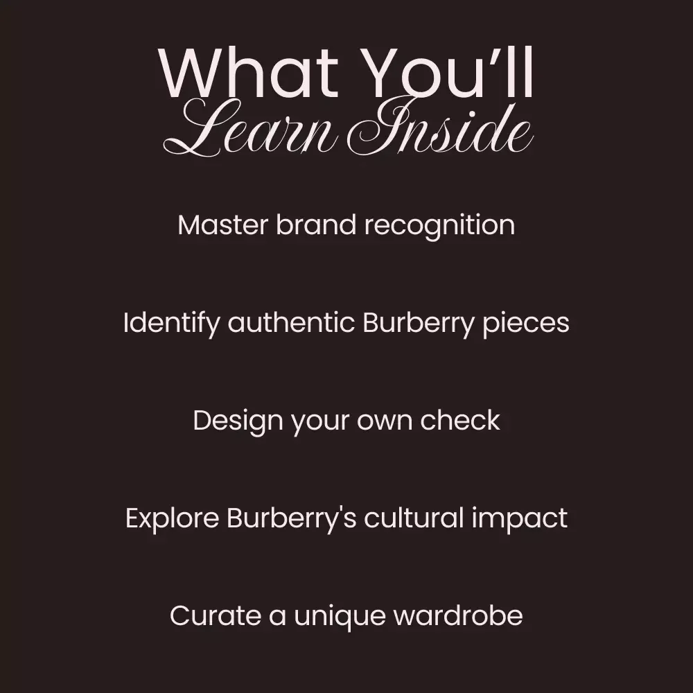 Decoding the Burberry Brand Check: A Comprehensive Guide to Understanding Burberry’s Iconic Pattern