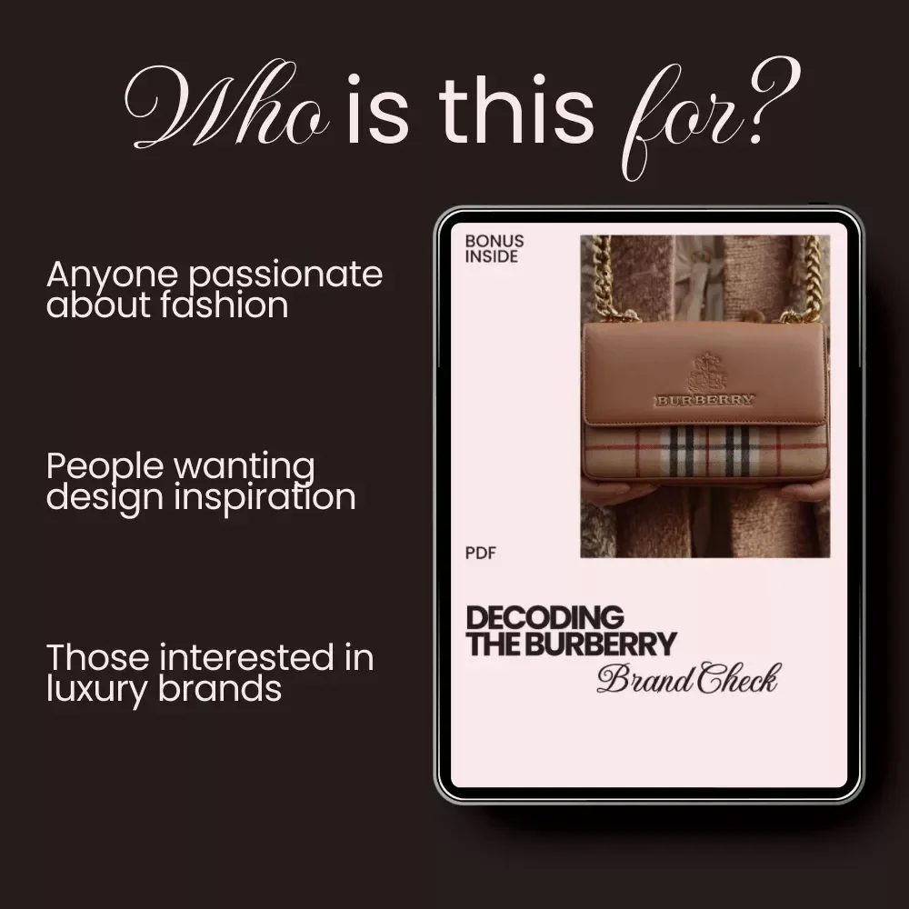 Decoding the Burberry Brand Check: A Comprehensive Guide to Understanding Burberry’s Iconic Pattern