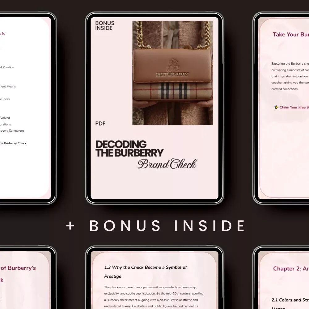 Decoding the Burberry Brand Check: A Comprehensive Guide to Understanding Burberry’s Iconic Pattern
