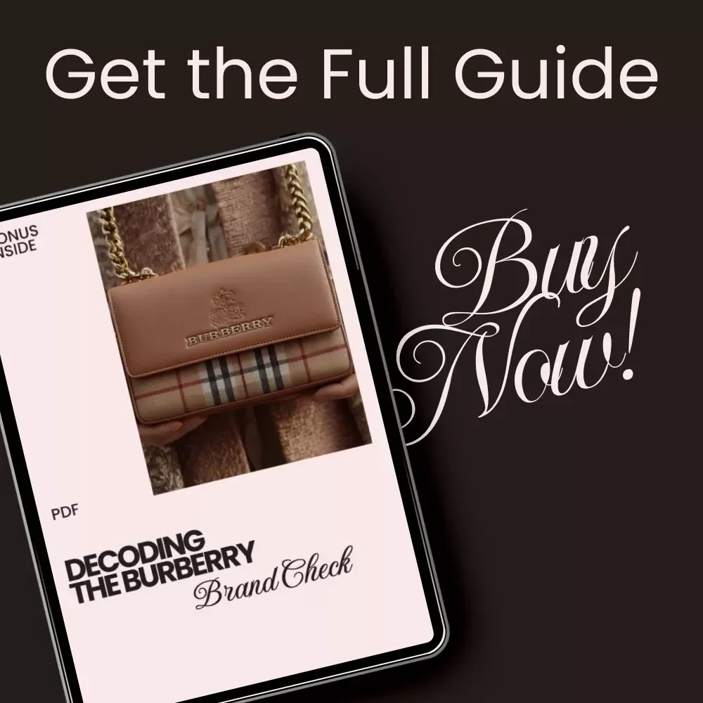 Decoding the Burberry Brand Check: A Comprehensive Guide to Understanding Burberry’s Iconic Pattern