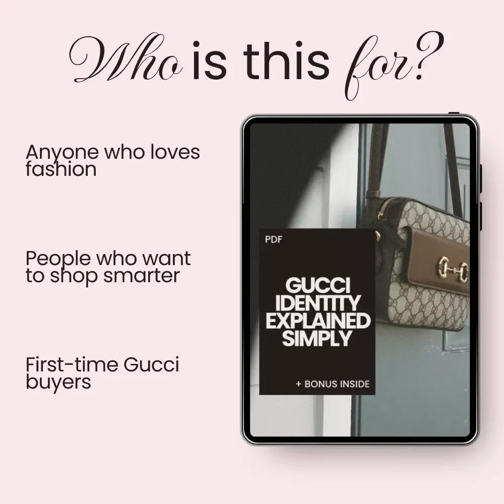 Gucci Identity Explained Simply – Luxury Brand Checklist, Fashion Buyer Guide, Designer DNA Breakdown, Digital Download for Smart Shopping