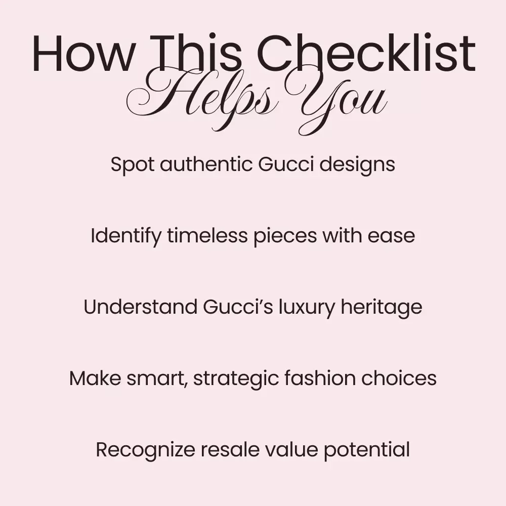 Gucci Identity Explained Simply – Luxury Brand Checklist, Fashion Buyer Guide, Designer DNA Breakdown, Digital Download for Smart Shopping