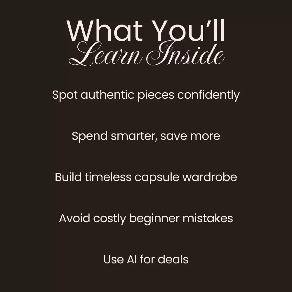 Gilded Beginnings: Your Stylish Guide to Gucci Shopping – Gucci Shopping Tips for Beginners, Luxury Fashion eBook, Authenticity & Smart Buying Checklist