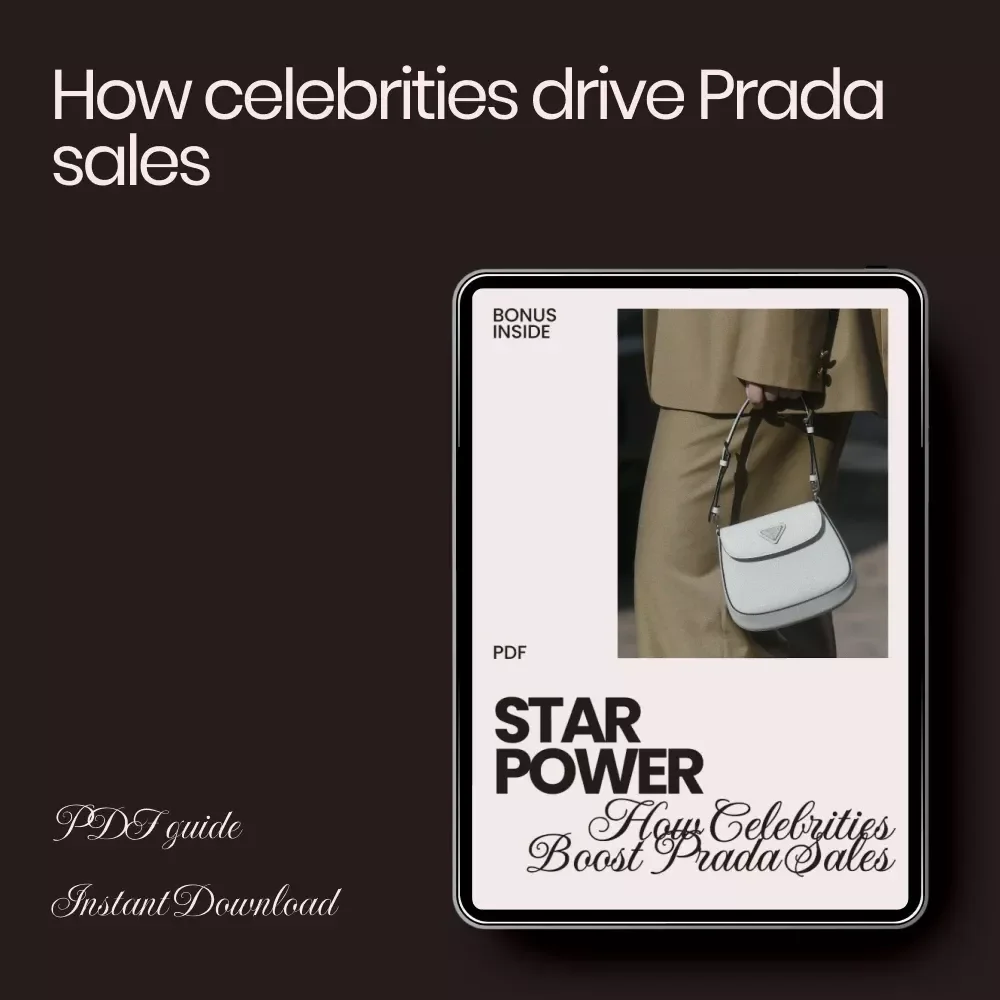 Star Power: How Celebrities Boost Prada Sales – The Ultimate Guide to prada celebrity impact on sales, Luxury Fashion Marketing Strategy & Brand Influence Blueprint