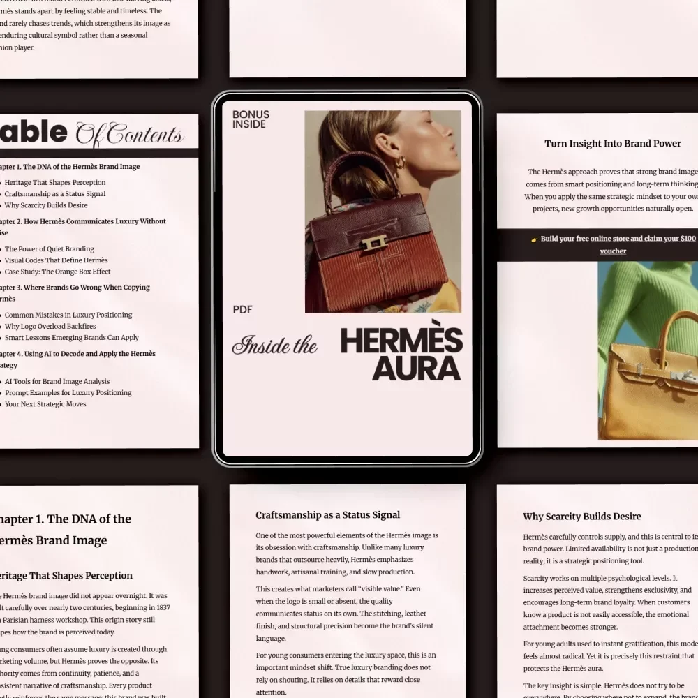 Inside the Hermès Aura: The Ultimate Guide to the Hermès Brand Image Explained | Digital Download