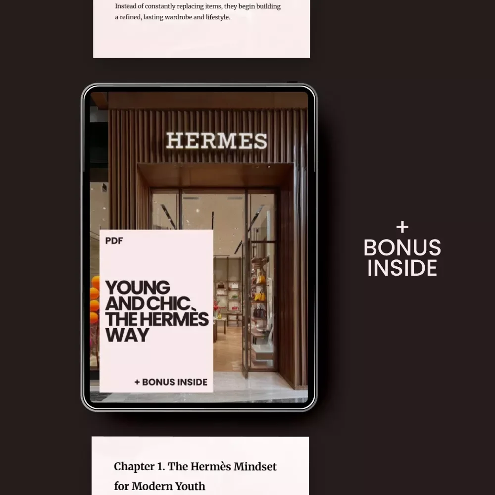 Young and Chic the Hermès Way: A Guide to Building a Hermès-Inspired Lifestyle Fit for Young Adults