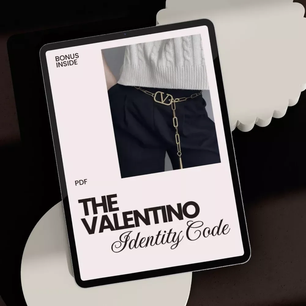 The Valentino Identity Code – Checklist for Mastering valentino brand identity for fashion lovers | Luxury Style Training Guide