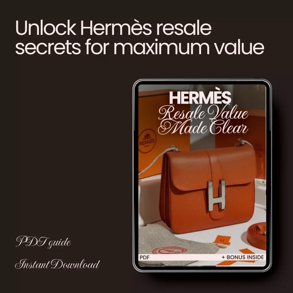 Hermès Resale Value Made Clear: The Ultimate Guide to Understanding Hermès Resale Value