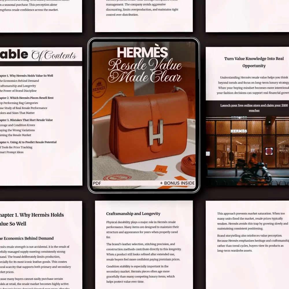 Hermès Resale Value Made Clear: The Ultimate Guide to Understanding Hermès Resale Value