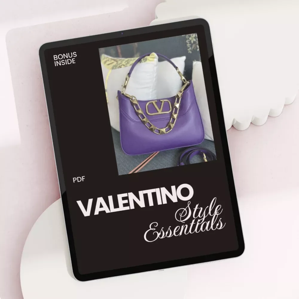 Valentino Style Essentials Checklist | Curate Your Timeless Wardrobe