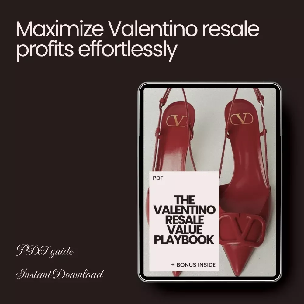 The Valentino Resale Value Playbook: The Ultimate Guide to Maximizing Your Luxury Investment